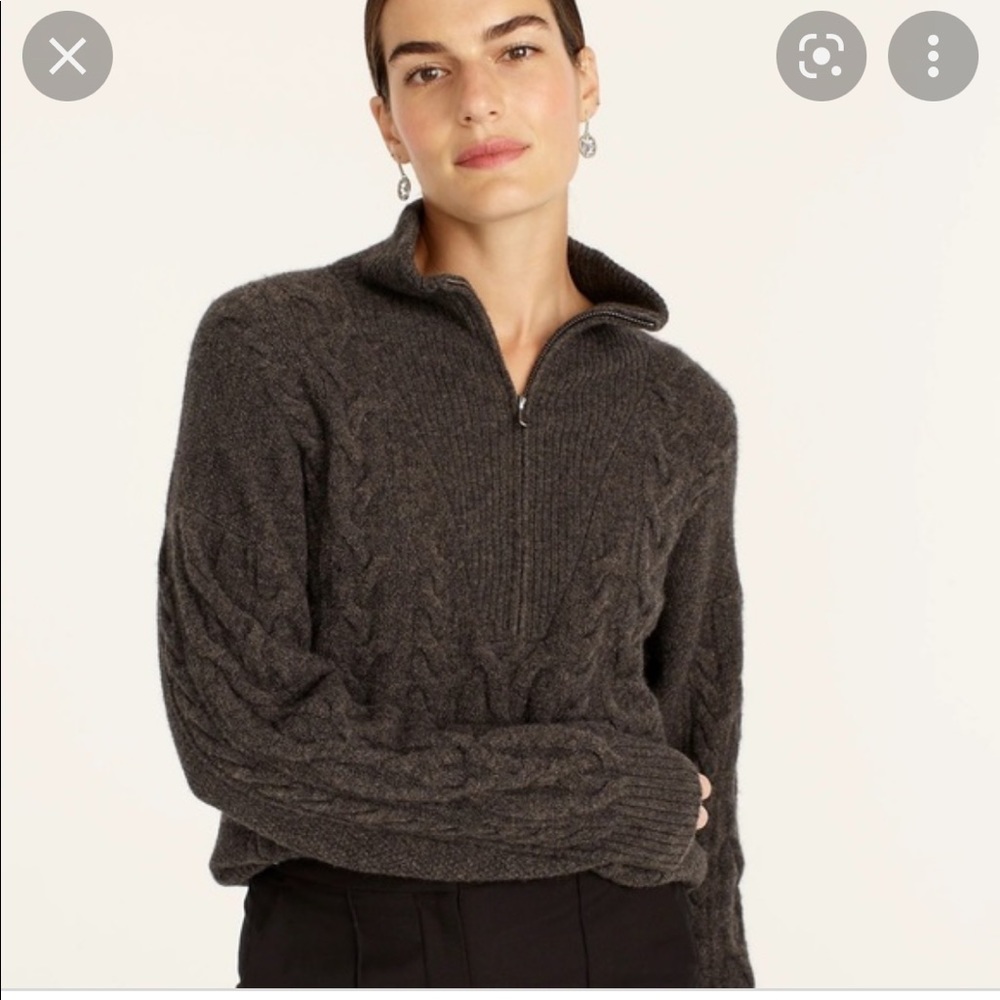 J.Crew Half Zip Sweater